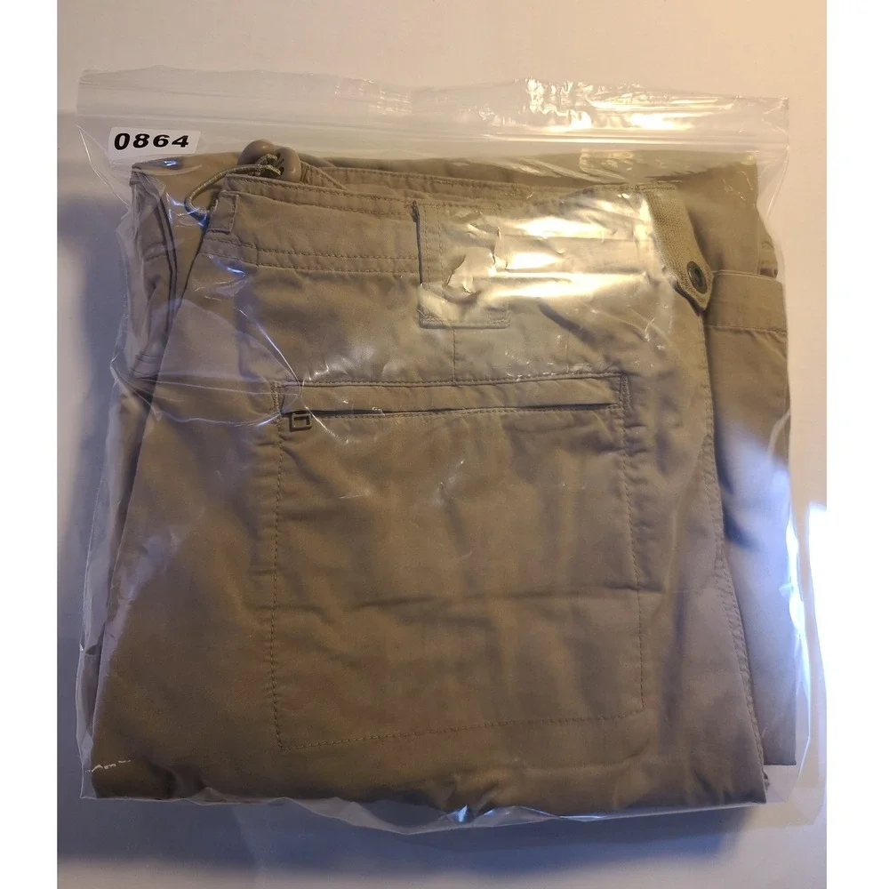 Sonoma Life Style Convertible Cargo Pants Men's‎ 36x34 Khaki Tan Zip Off Hiking